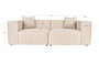 Atelier Del Sofa Sofá Lora 2 Seater Crema 220x108x65 cm